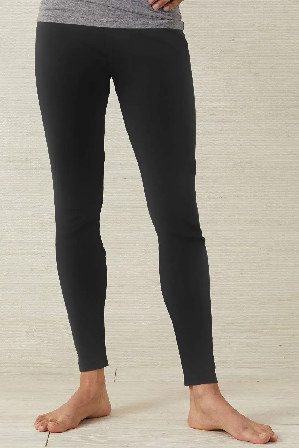 Women's 100% Organic Pima Cotton Leggings Pants - 30" Inseam