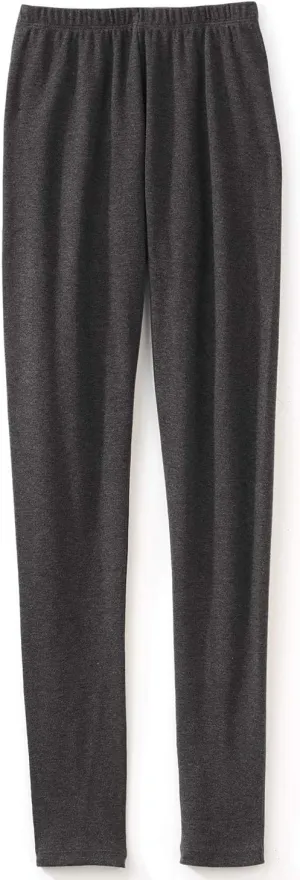 Women's 100% Organic Pima Cotton Leggings Pants - 30" Inseam