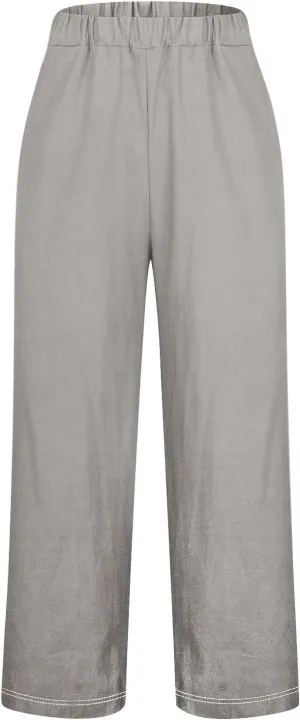 Womens Casual Cotton Linen Pants and Pants with Pocket Long Pants Wide Leg Long Lounge Pant Trousers Lounge Sets for