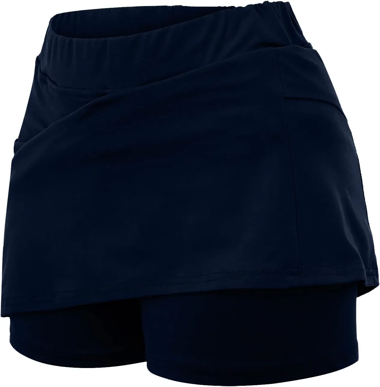 Womens Skorts with Pockets Tummy Control Plus Size Skorts for Women High Waist Athletic Sports Pants Skirt Casual Shorts