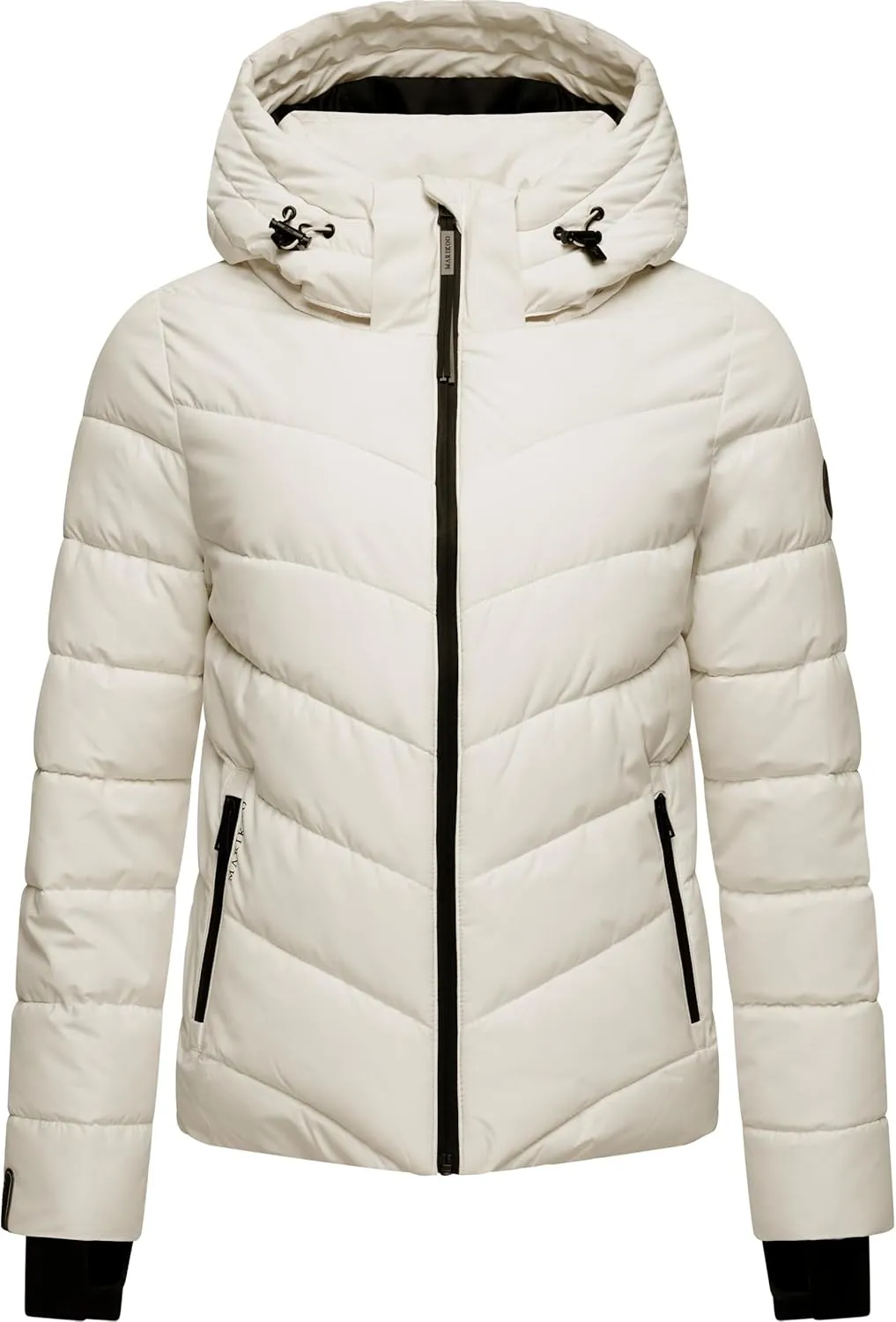 Women's Winter Jacket with Hood | Weather-Resistant Puffer Jacket | Quilted Coat | Samuiaa XVI XS-3XL