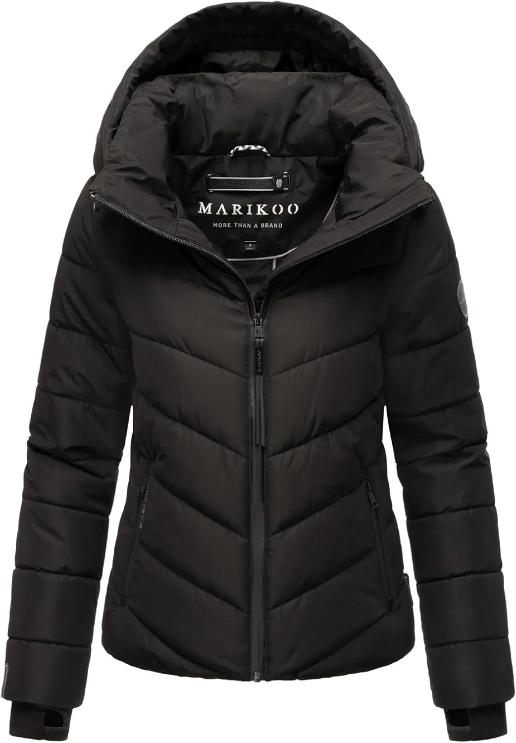 Women's Winter Jacket with Hood | Weather-Resistant Puffer Jacket | Quilted Coat | Samuiaa XVI XS-3XL