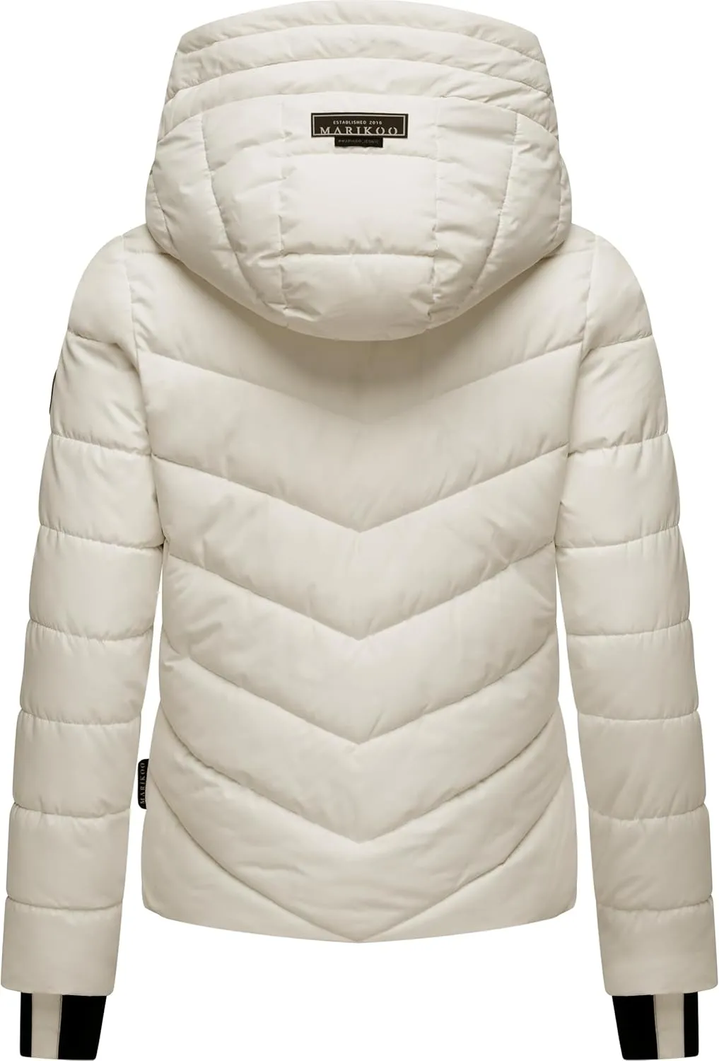 Women's Winter Jacket with Hood | Weather-Resistant Puffer Jacket | Quilted Coat | Samuiaa XVI XS-3XL