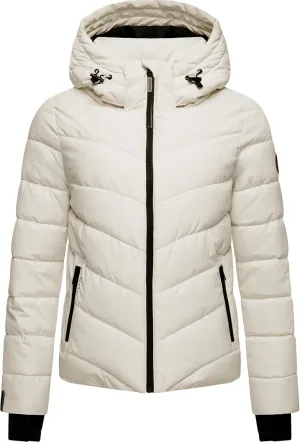 Women's Winter Jacket with Hood | Weather-Resistant Puffer Jacket | Quilted Coat | Samuiaa XVI XS-3XL