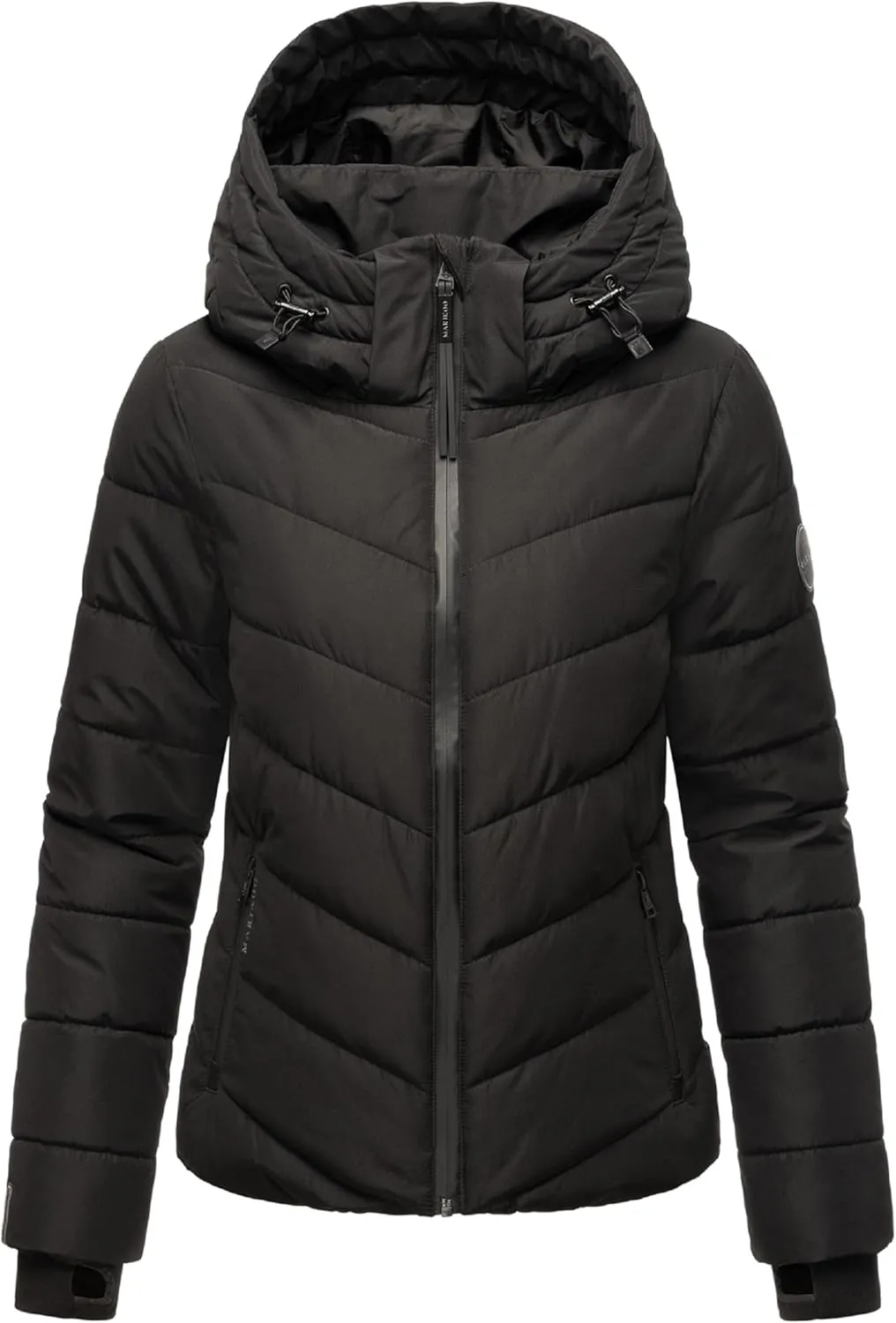 Women's Winter Jacket with Hood | Weather-Resistant Puffer Jacket | Quilted Coat | Samuiaa XVI XS-3XL