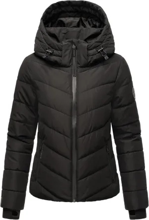 Women's Winter Jacket with Hood | Weather-Resistant Puffer Jacket | Quilted Coat | Samuiaa XVI XS-3XL