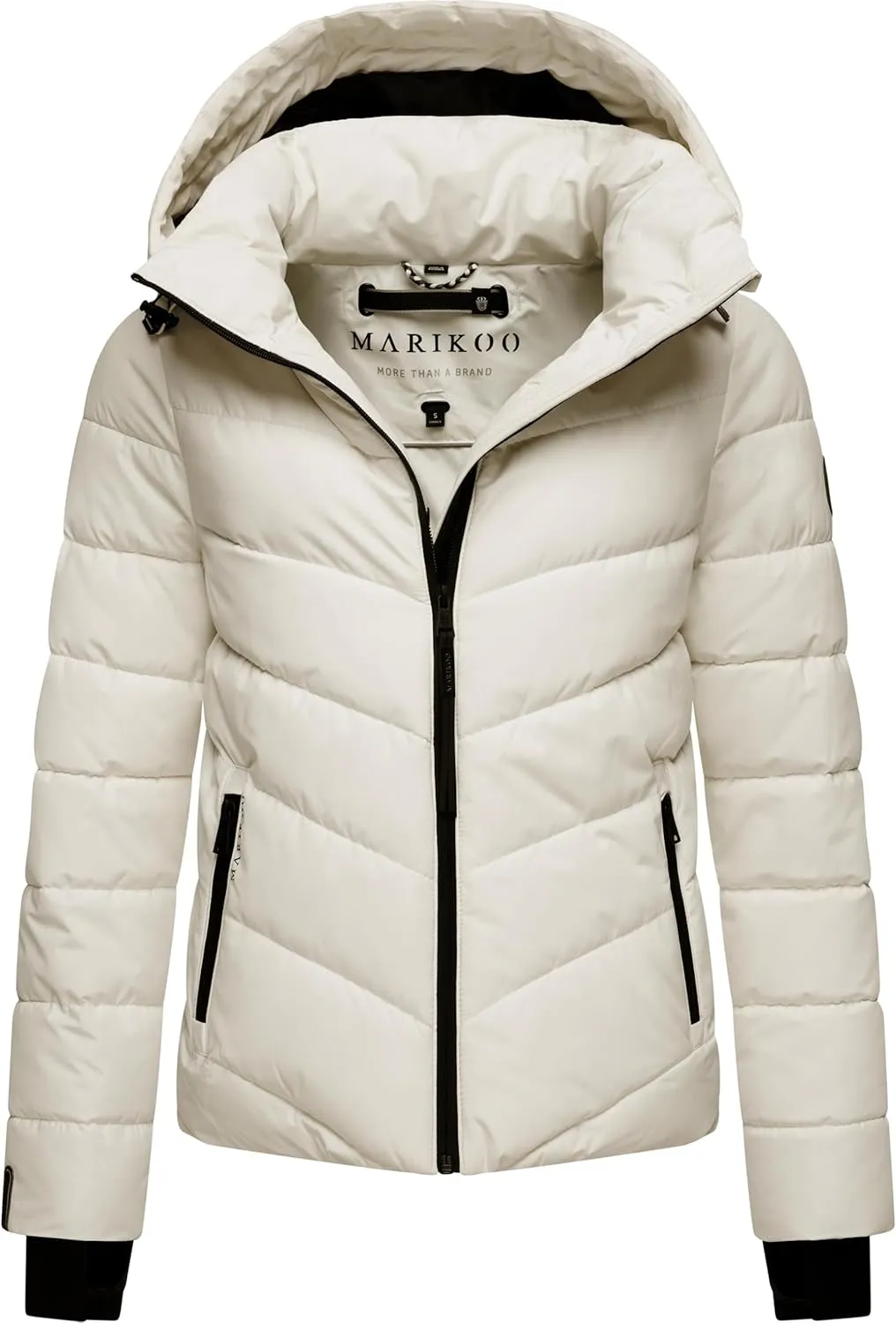 Women's Winter Jacket with Hood | Weather-Resistant Puffer Jacket | Quilted Coat | Samuiaa XVI XS-3XL