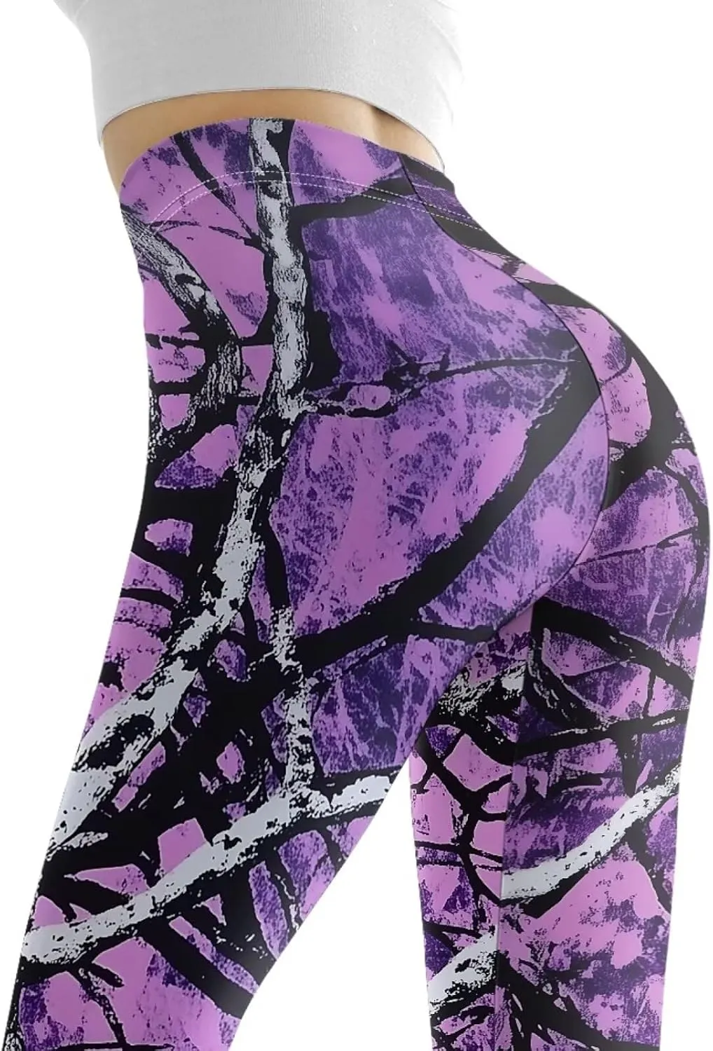 Women's Yoga Pants Workout Joggers Full Length High Waist Leggings