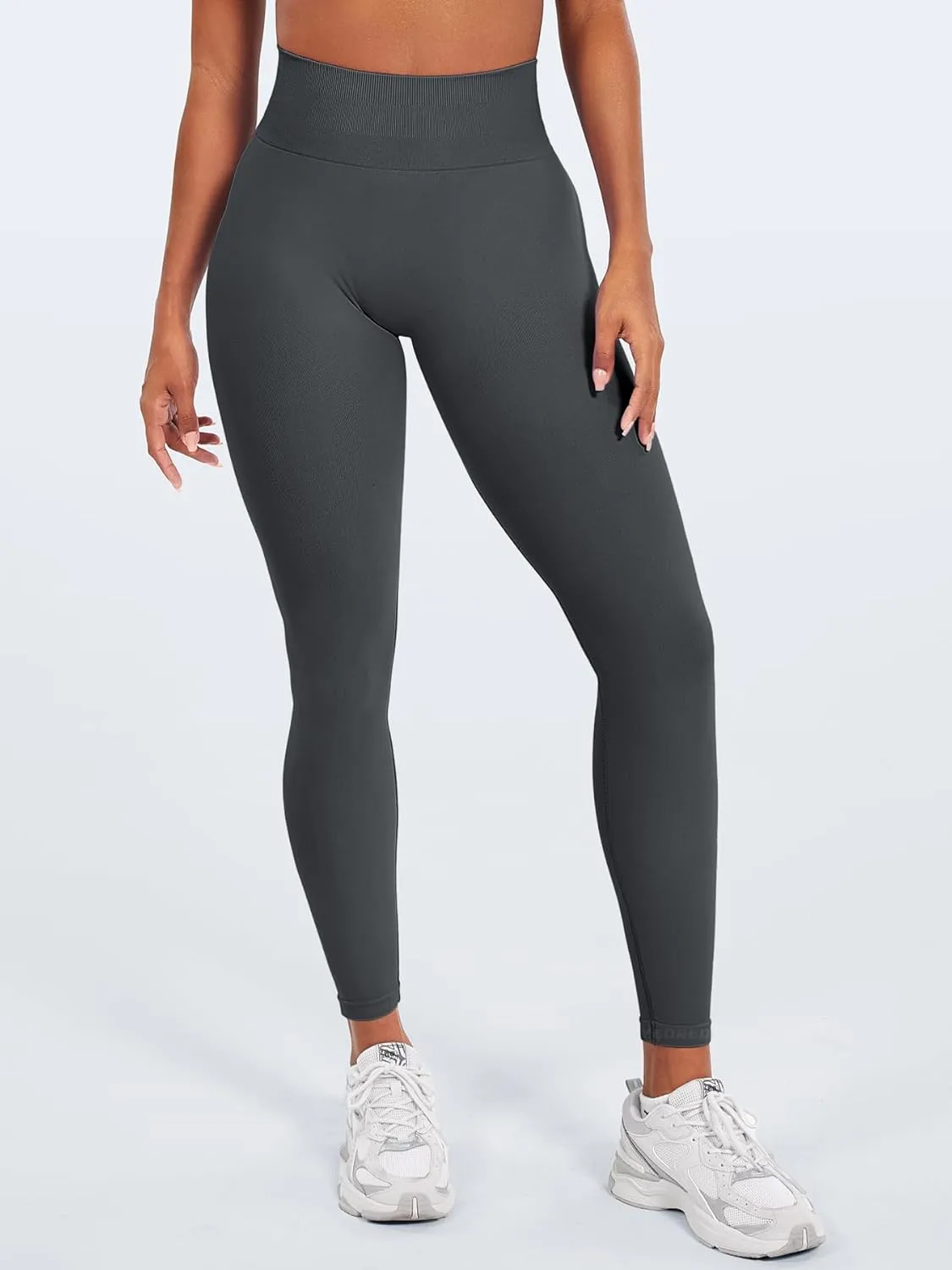 YEOREO Women Seamless Workout Leggings Gym High Waist Yoga Pants