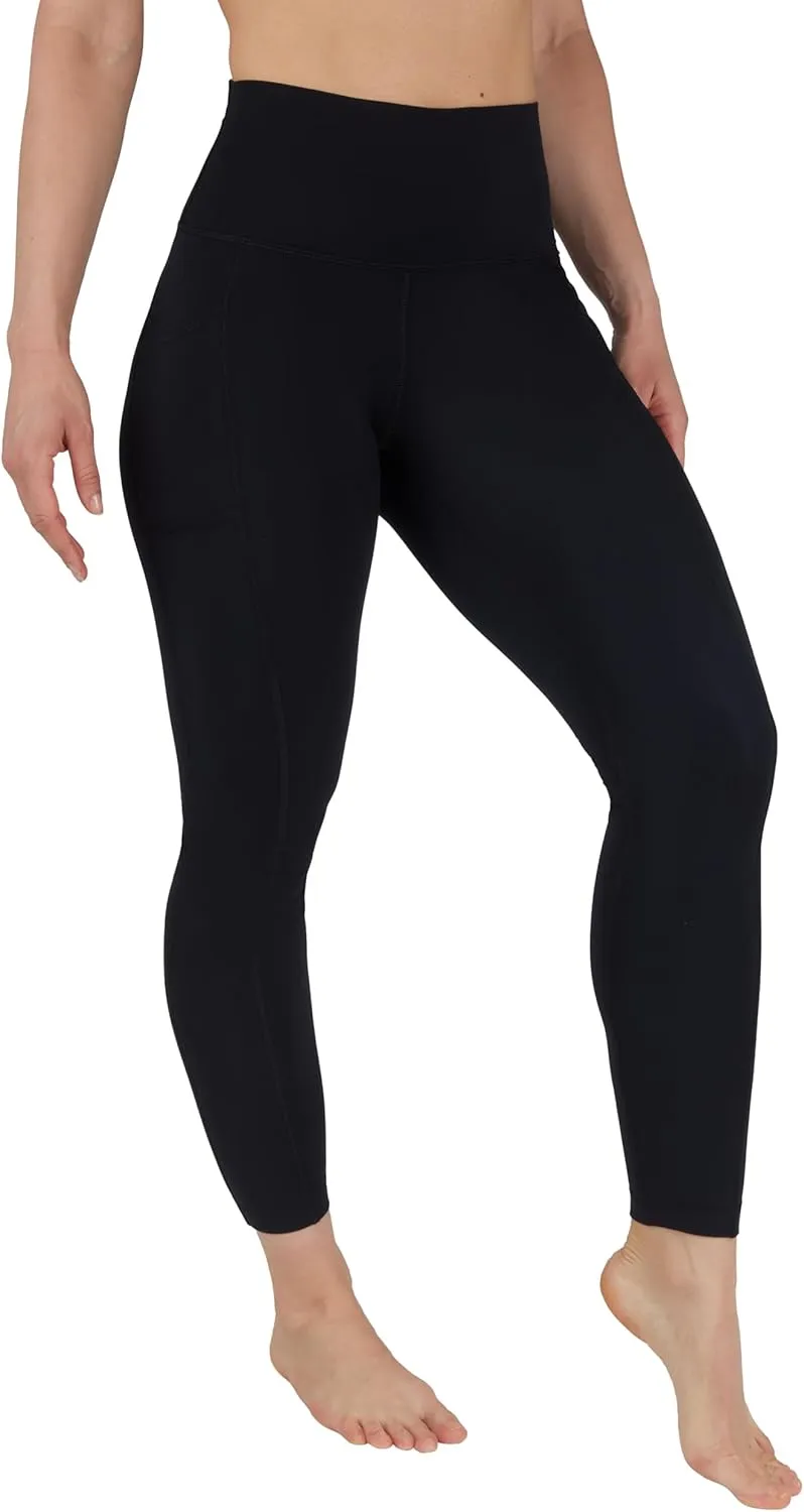 Yogalicious Squat Proof Fleece Lined High Waist Leggings for Women