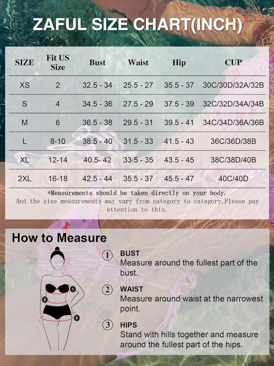 ZAFUL Women's Bandeau Bikini O Ring Strapless Tie Back High Cut Two Piece Swimsuit Bathing Suits